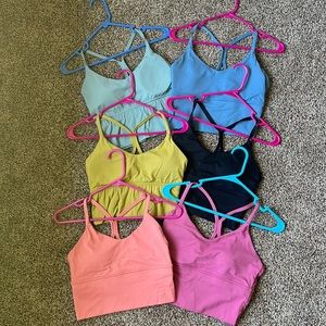 Womens sport bra crop tank
